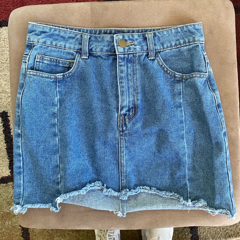 Denim skirt